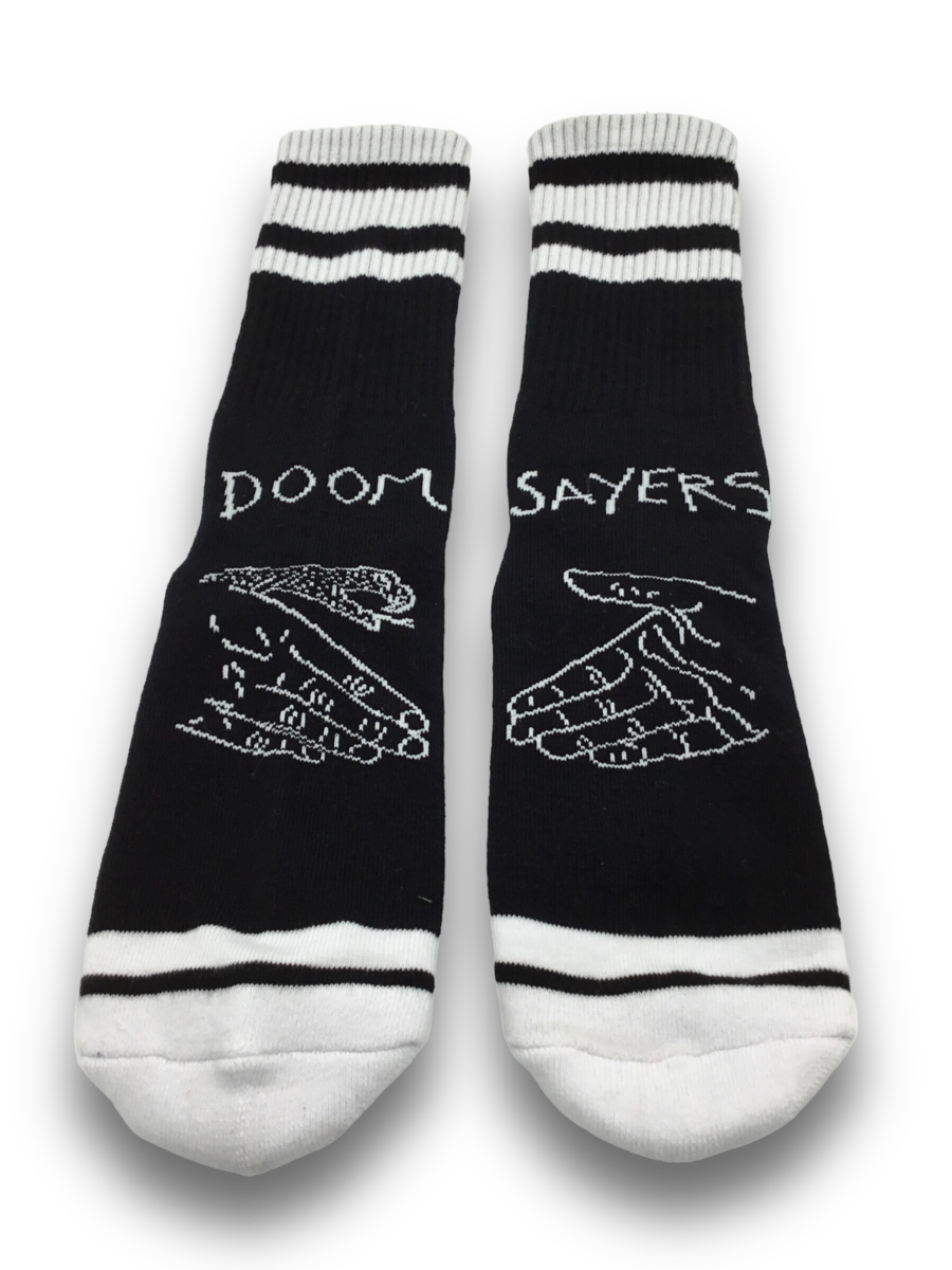 Snake Shake Socks / Black & White