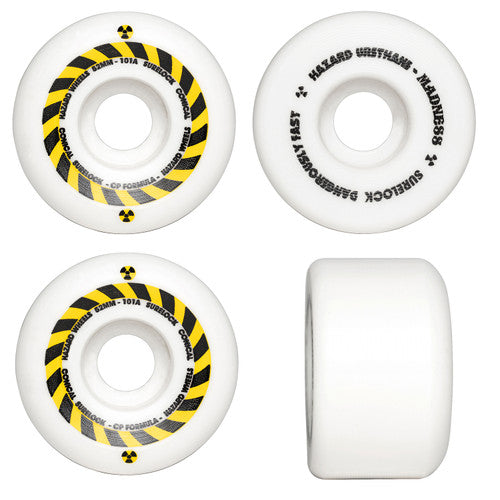 Hazard Wheels "Hazard Sign" Cp+ Conical Surelock - 54mm/101a