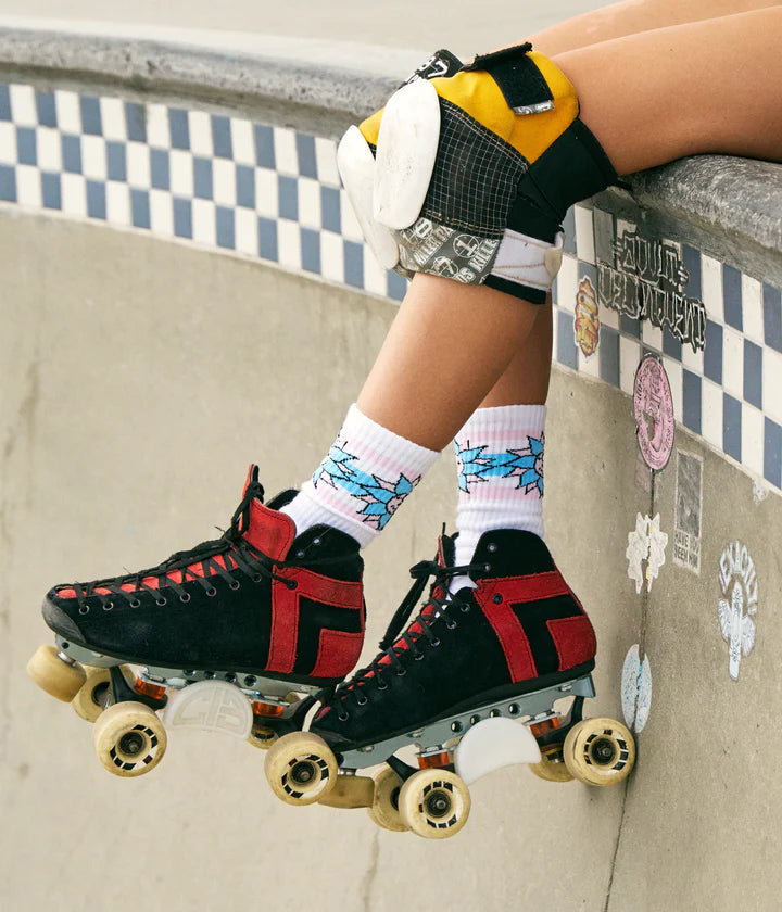 SOCCO Olivia Wardlow Sunshine Roller Skating Crew Socks