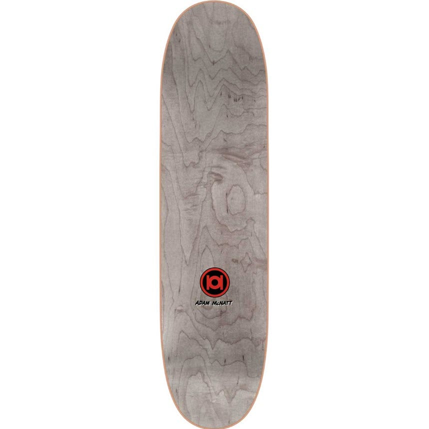 101 Adam McNatt "Star Of Satan" Screen Print Shaped Reissue Deck - Yellow - 8.0"