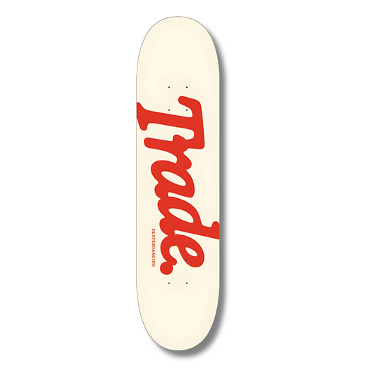 Trade. "Classic Logo" Deck - 8.0"
