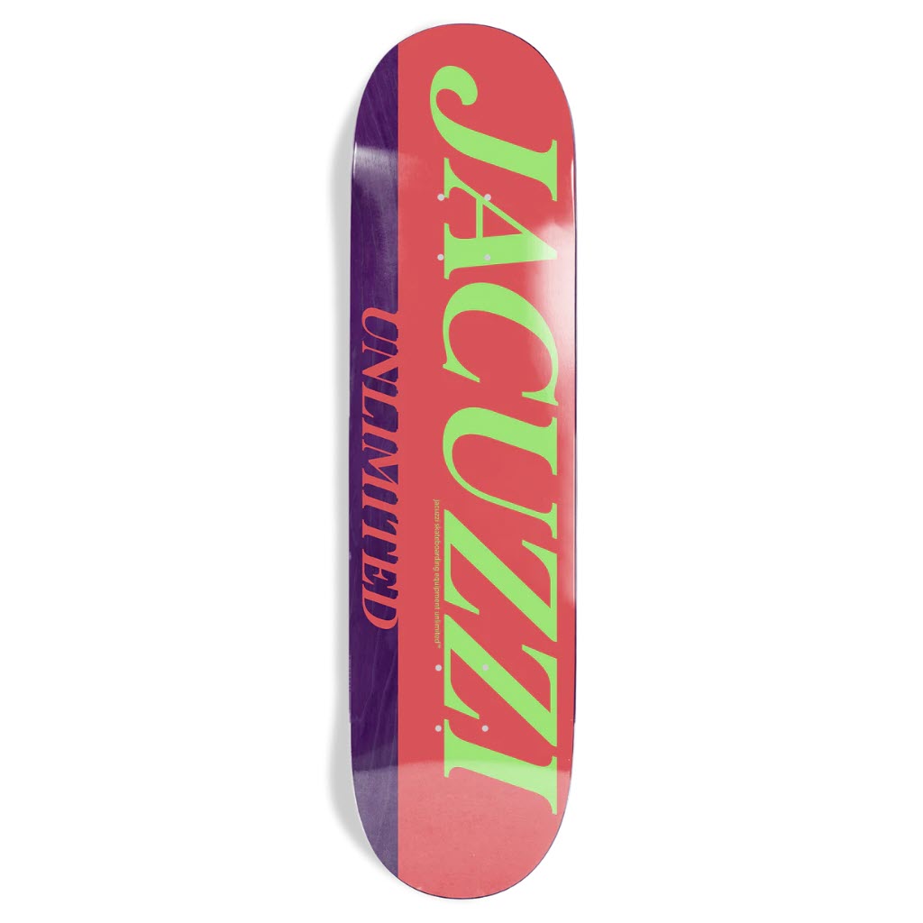 Jacuzzi Unlimited "Flavor" Team Deck - 8.5"