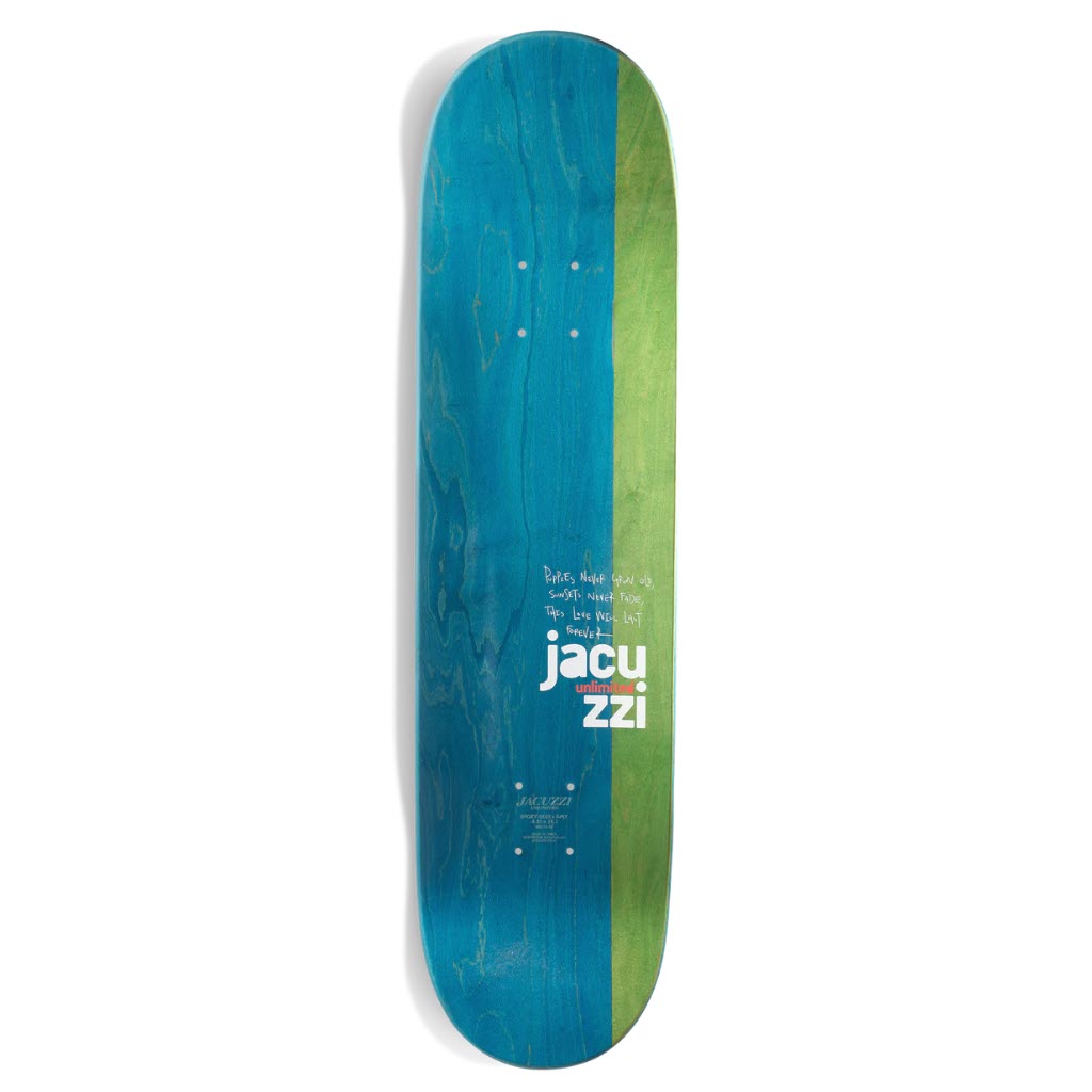 Jacuzzi Unlimited "Flavor" Team Deck - 8.5"
