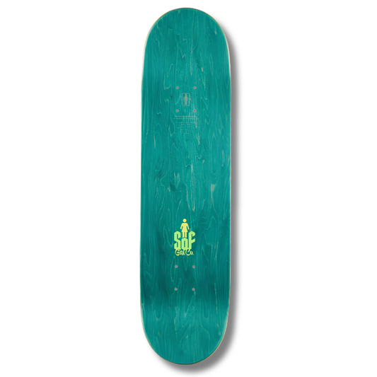 Girl Skateboards Brophy Skull of Fame "Morrissey" Deck - 8.5"