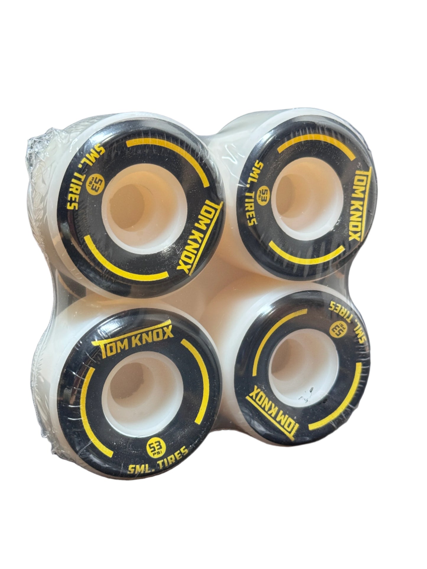 Sml. Wheels - Street Tires - Tom Knox - NATURAL URETHANE XL VCUT - 53mm
