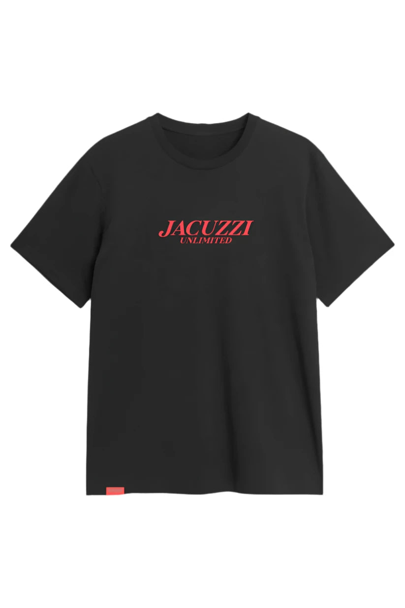 Flavor S/S Premium Tee - Black/ Salmon
