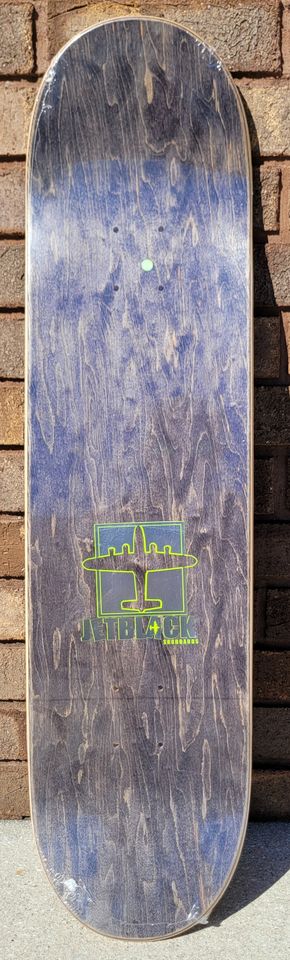 JetBlack "Mechanical Logo" Silver Foil" 8.38"