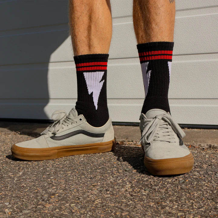 SOCCO Organics | Mike Vallely Organic Lightning Bolts | Red Stripes