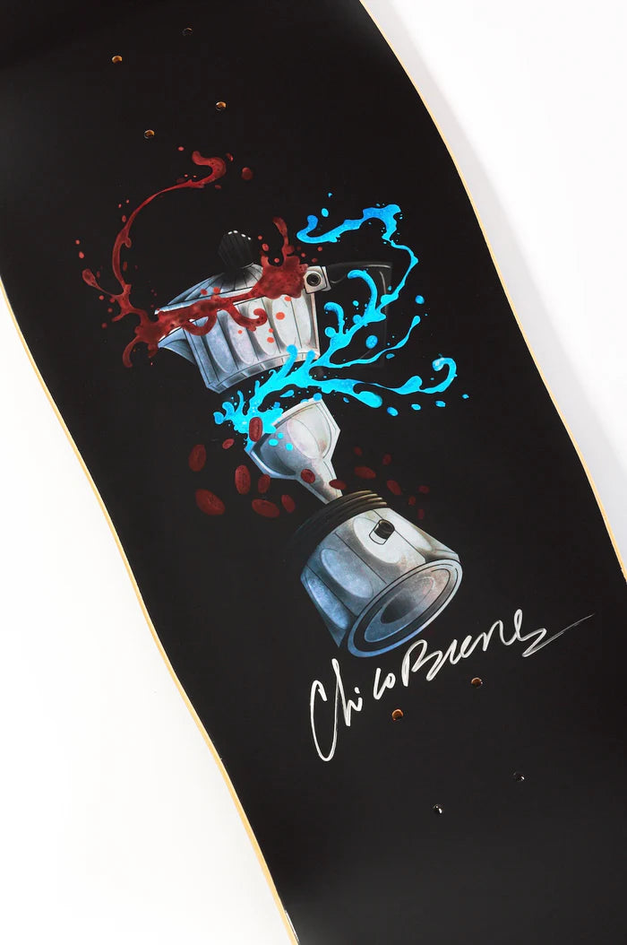 Chico Stix Signed Chico Brenes "Moka" Deck - 9.0"