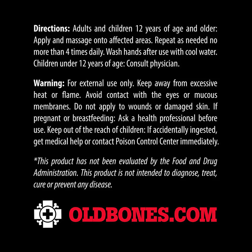 Old Bones Therapy CBD Magic Joint Cream (1.7 oz)