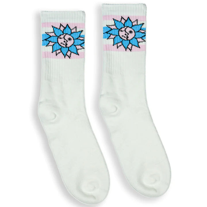 SOCCO Olivia Wardlow Sunshine Roller Skating Crew Socks