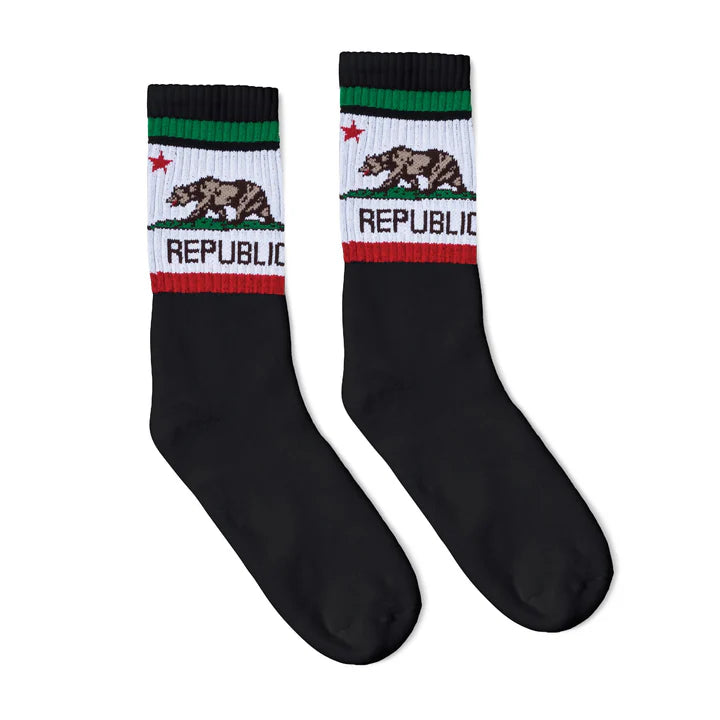 SOCCO Cali Bear Socks | Black