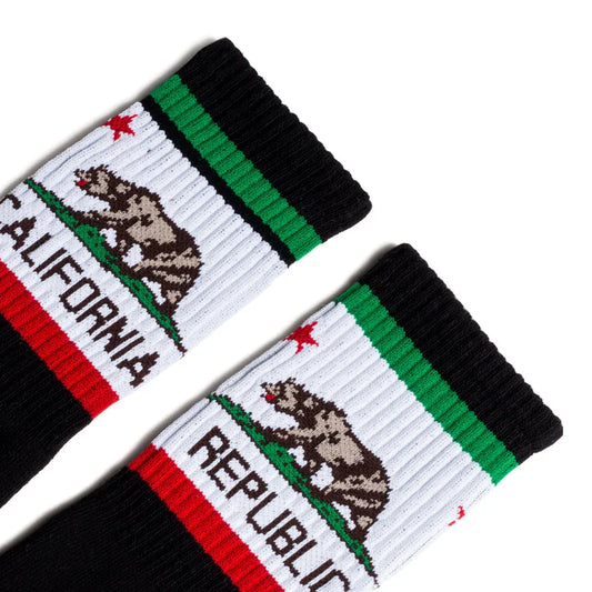 SOCCO Cali Bear Socks | Black
