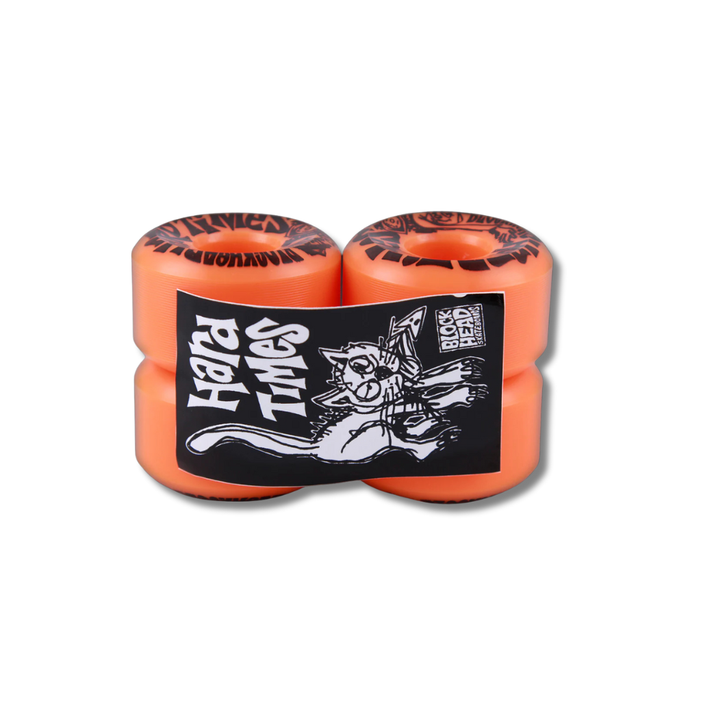 Hard Times wheels 57mm - Orange - 57mm/101a