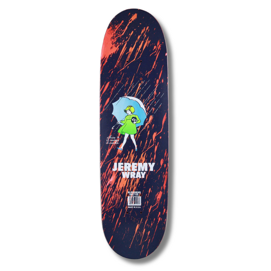 Blockhead Jeremy Wray - Rain Girl reissue - original 1993 shape, numbered, “acid rain” assorted print colors (Only 20 made!) = #15