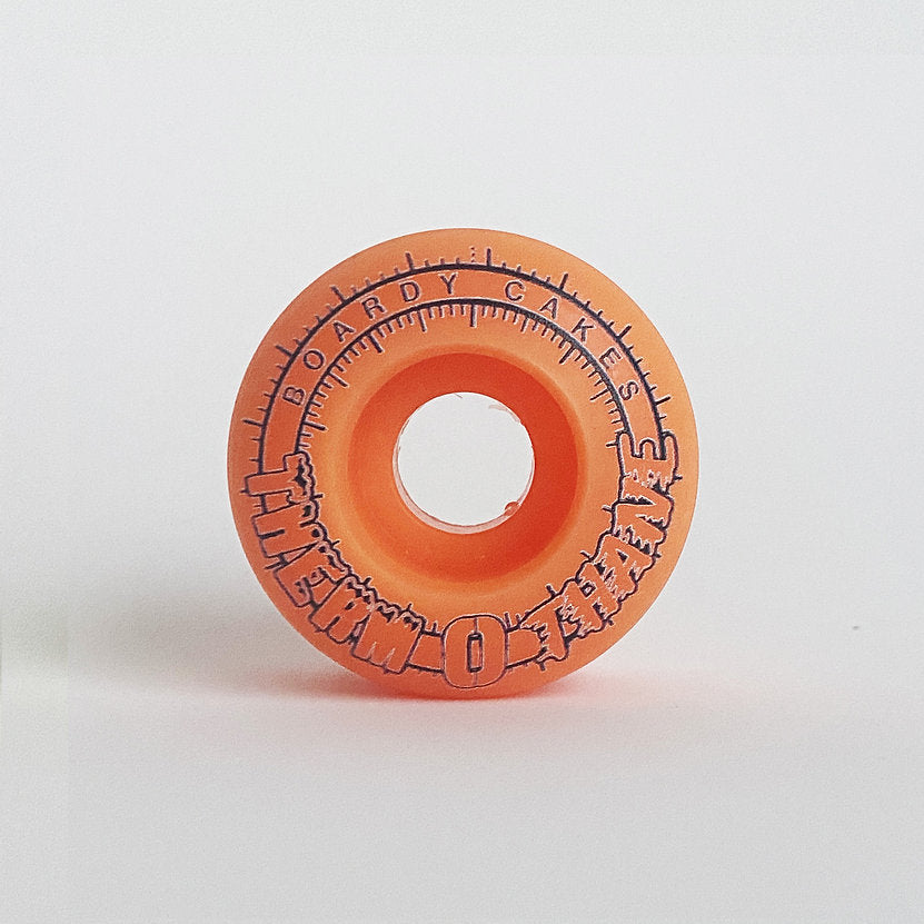 Boardy Cakes Therm O Thane Heat Reactive Color Change Orange to Yellow 45mm/97a
