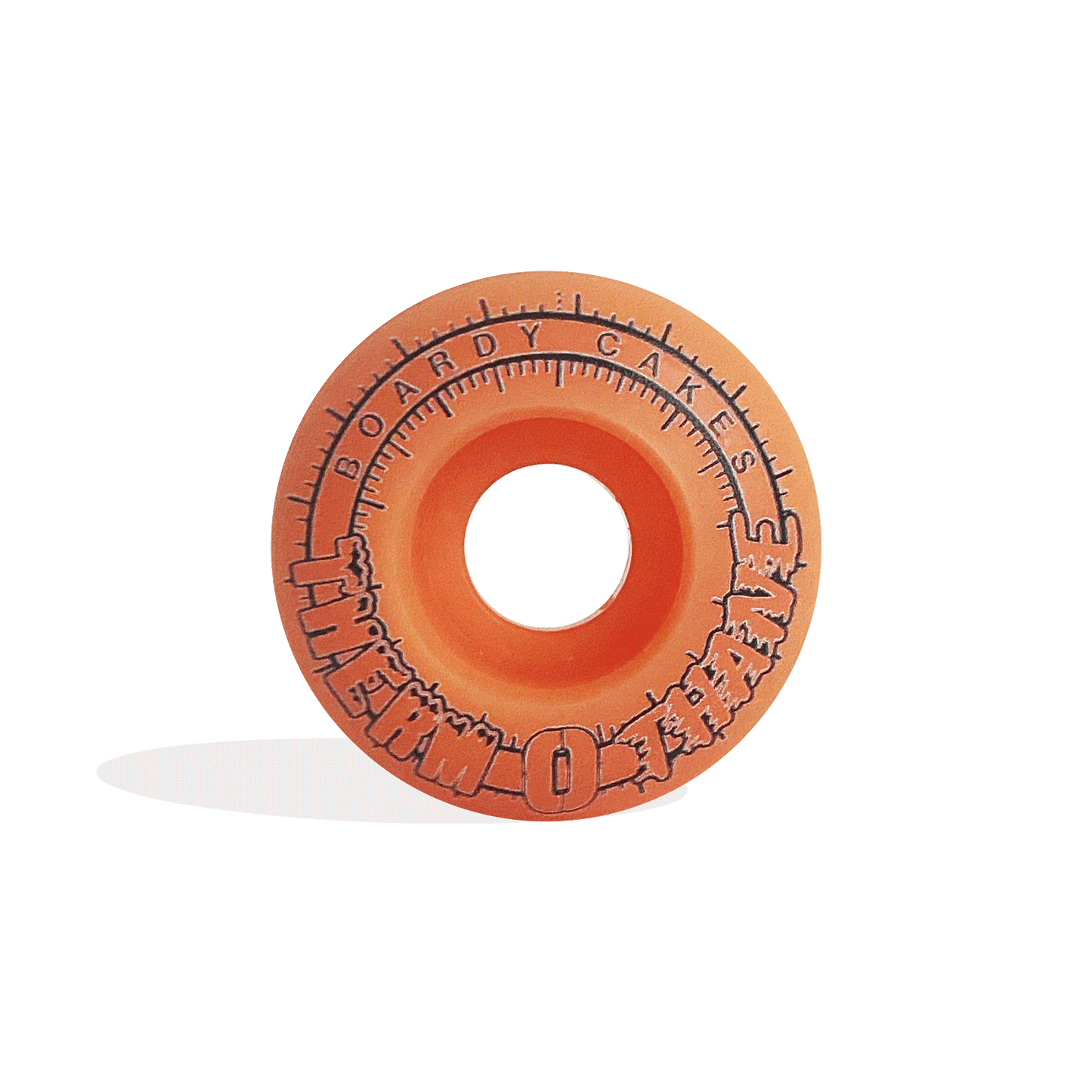 Boardy Cakes Therm O Thane Heat Reactive Color Change Orange to Yellow 55mm/95a