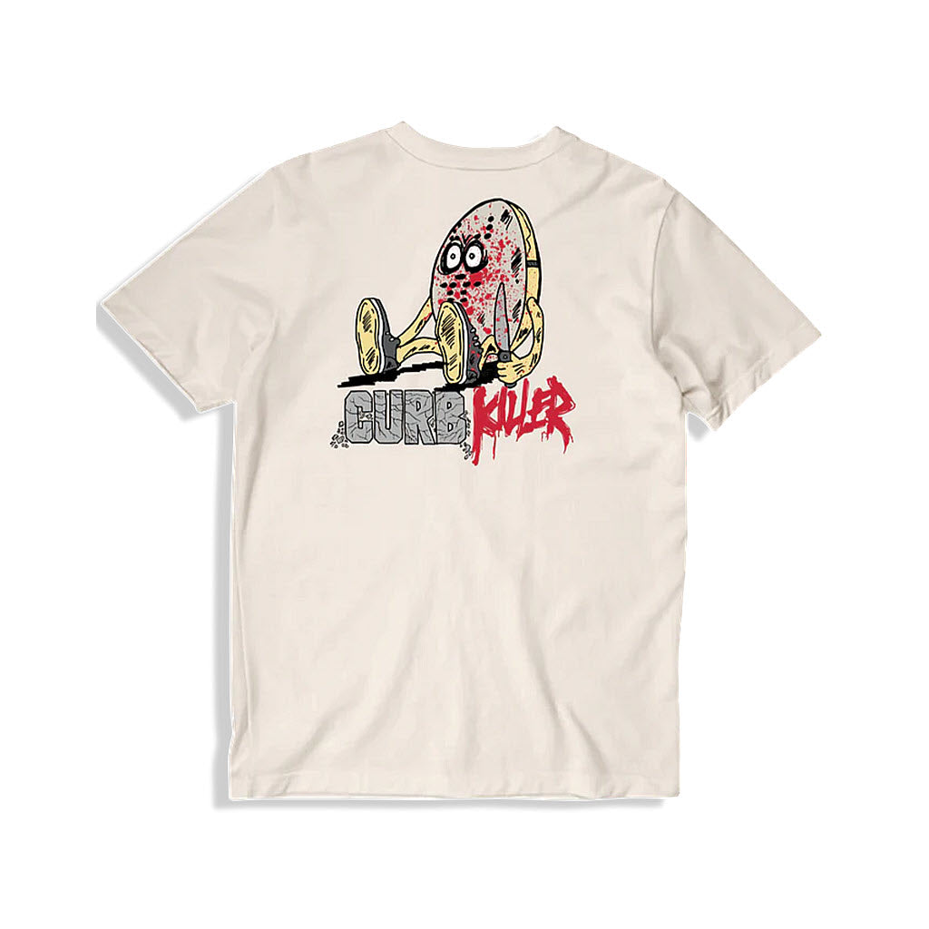 Slappy Curb Killer S/S Tee -natural