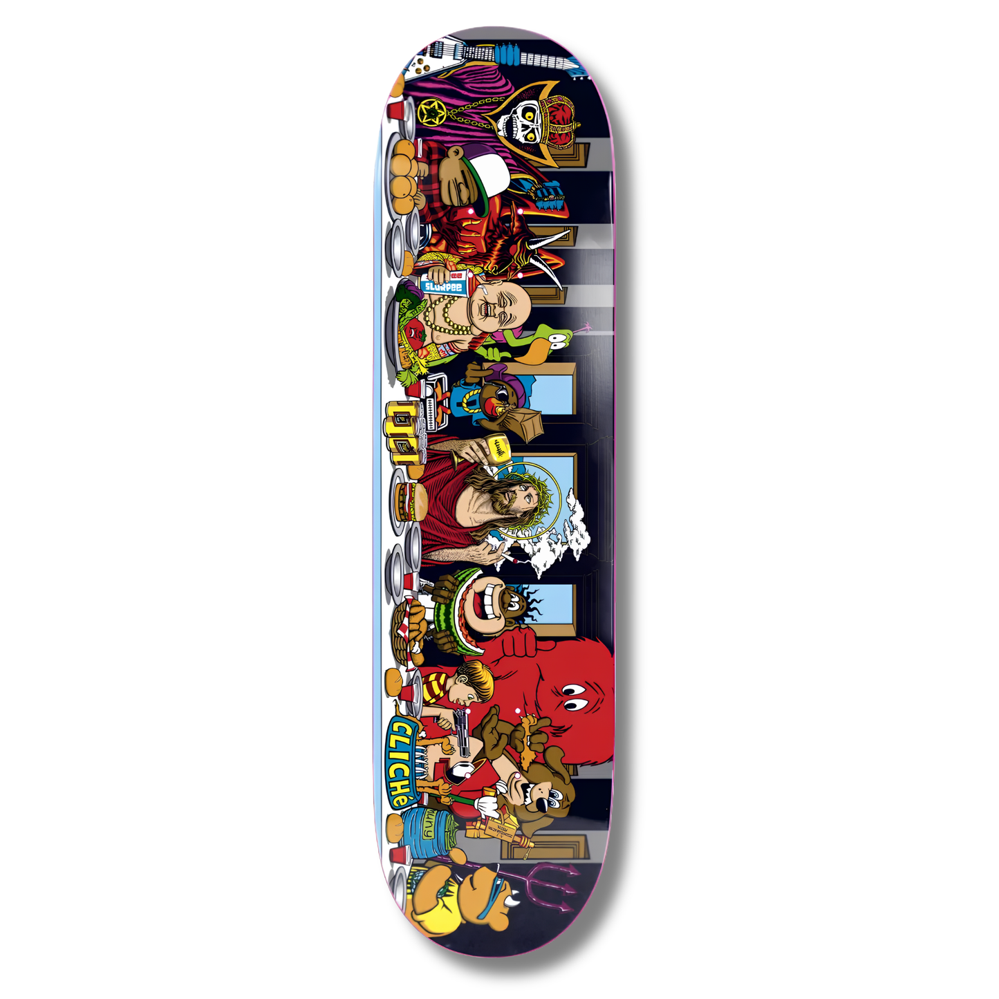 Cliché Last Supper Re-Issue Blind Bag Skateboard Deck - 8.5"