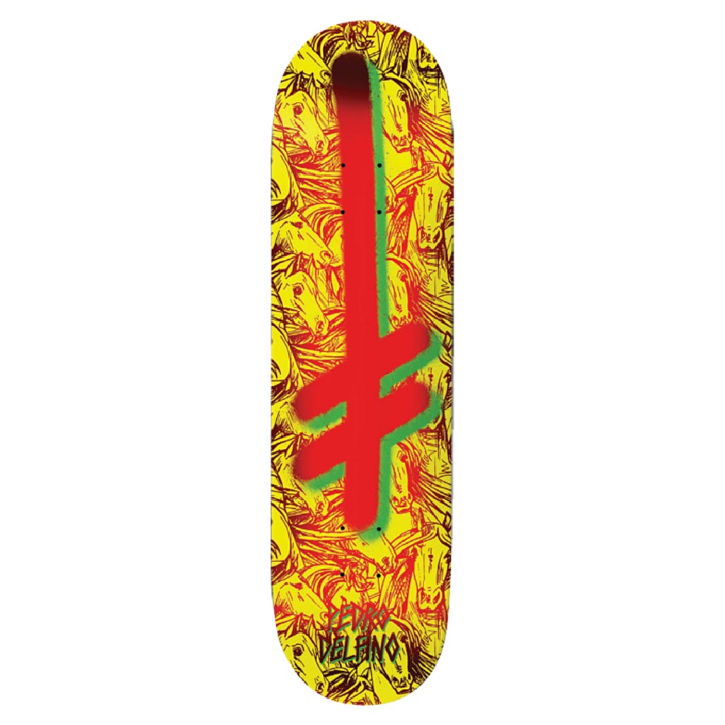 Deathwish Pedro Delfino "Gang Logo Horses" - 8.25"