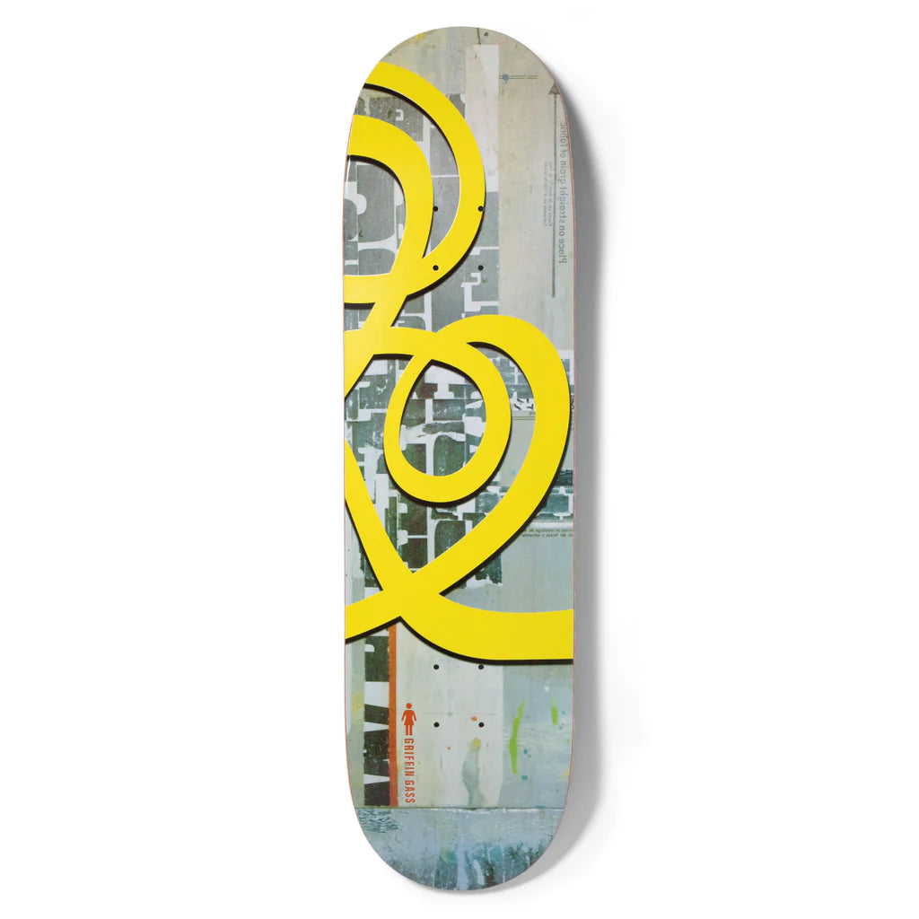 Girl Gass/Jenkins "30 Swirls" Deck - 8.5"