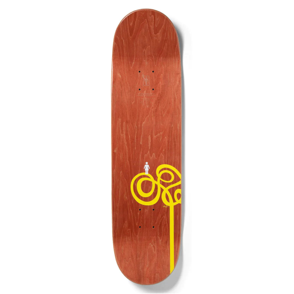 Girl Gass/Jenkins "30 Swirls" Deck - 8.5"