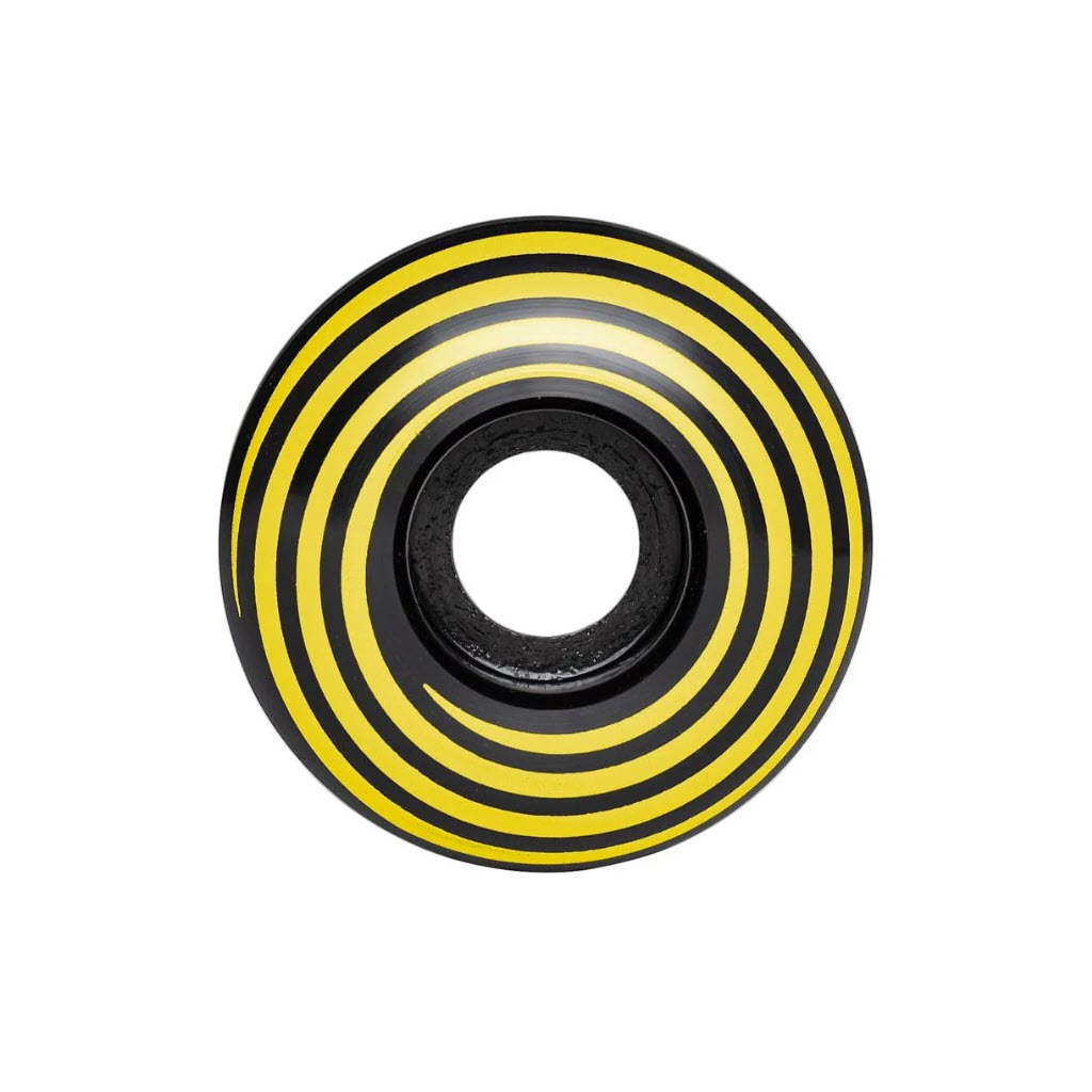 Hazard Wheels "Hazard Swirl" Cp+ Radial Black/Yellow Wheels - 51MM/101a