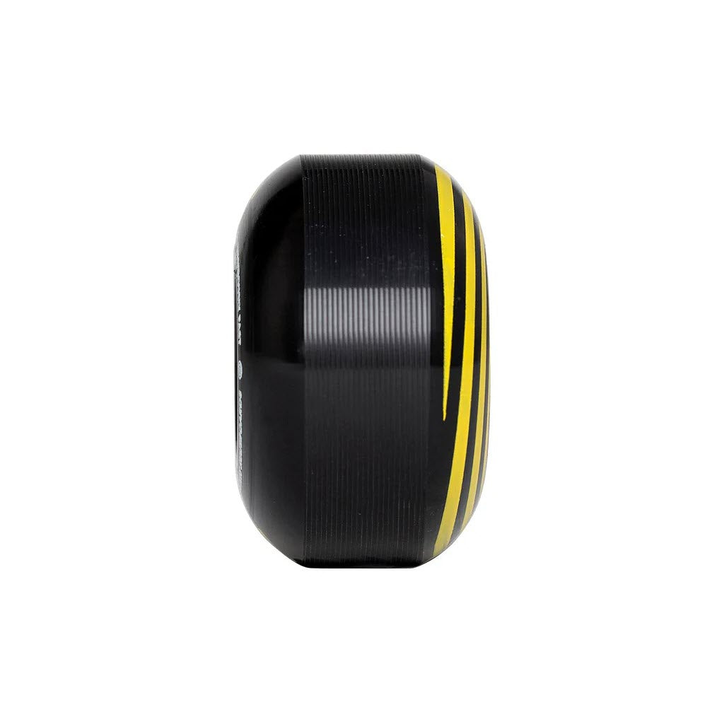 Hazard Wheels "Hazard Swirl" Cp+ Radial Black/Yellow Wheels - 51MM/101a