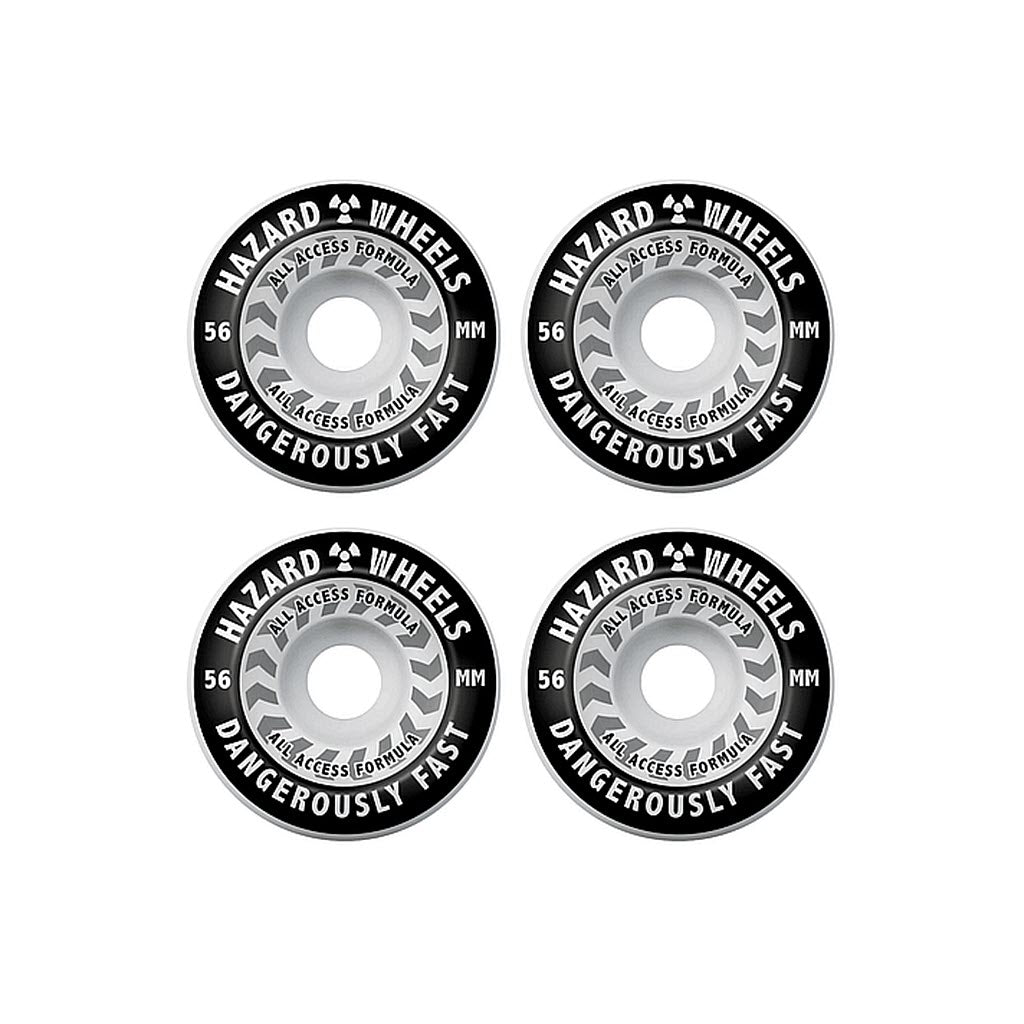 Hazard Skateboard Wheels "Siren" Aa. Conical 56mm/101A
