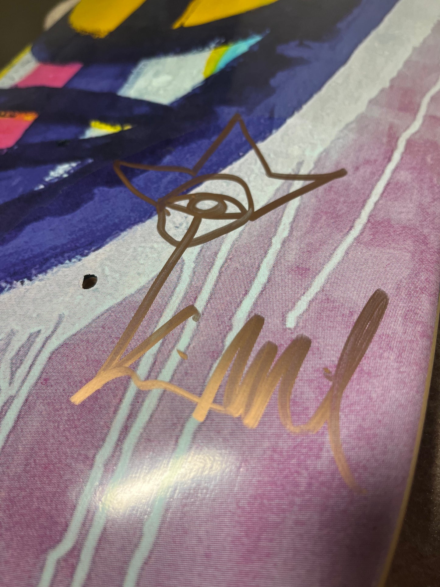 Signed/Autographed Kris Markovich Moon Series - 8.5"