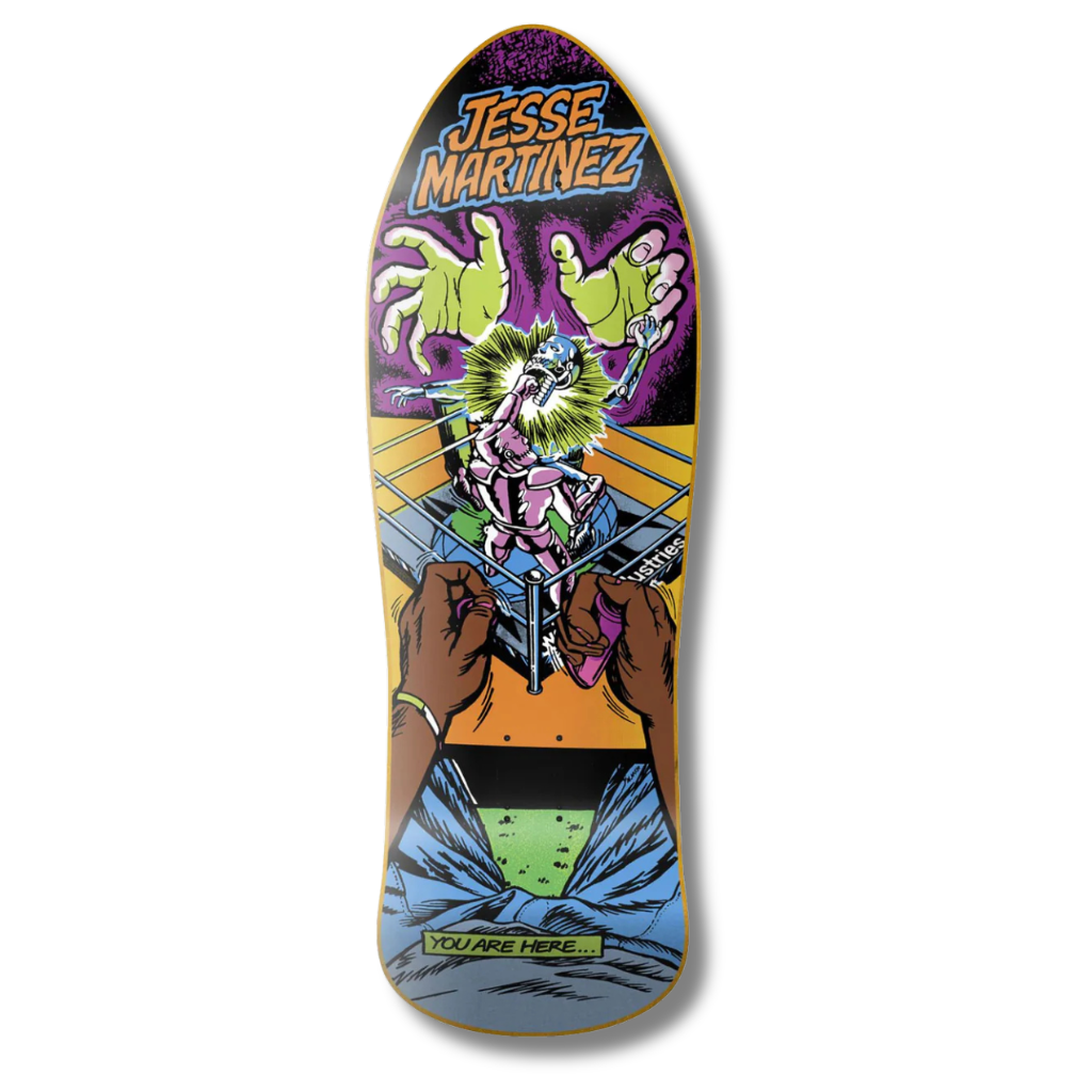 World Industries Jesse Martinez "Rock'em Sock'em" Reissue - 10.126"
