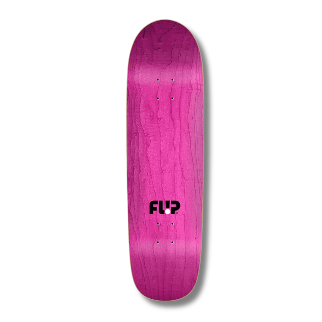 Flip Lance Mountain Screen Print "Spray Crest" Pink - 8.75"