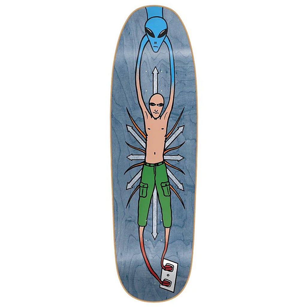 New Deal Mike Vallely "Alien" Screen Print Reissue - 9.18" (Blue)