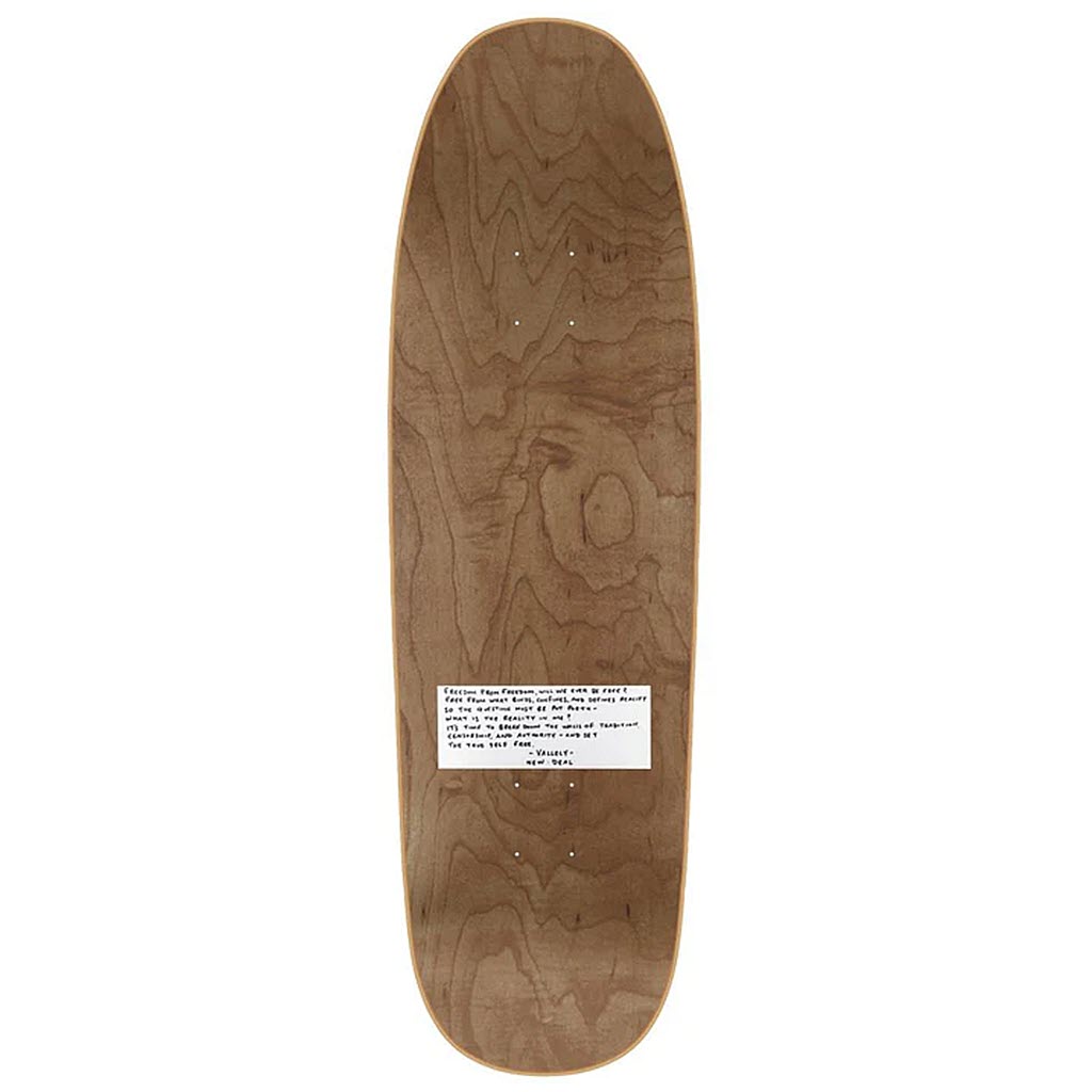 New Deal Mike Vallely "Alien" Screen Print Reissue - 9.18" (Blue)