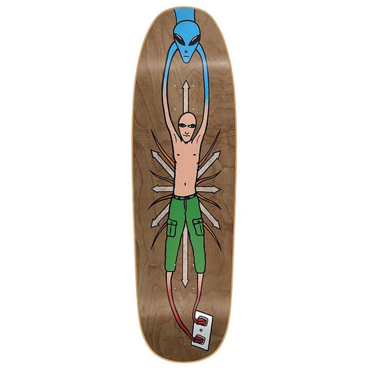 New Deal Mike Vallely "Alien" Screen Print Reissue - 9.18" (Brown)