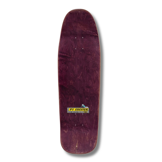 101 Skateboards Natas "Sock Puppet" Slick Bottom - Yellow 9.65"