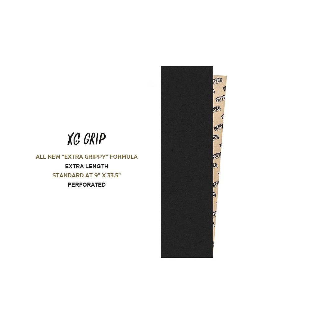 Pepper XG Black Grip 9.0" X 33.5"