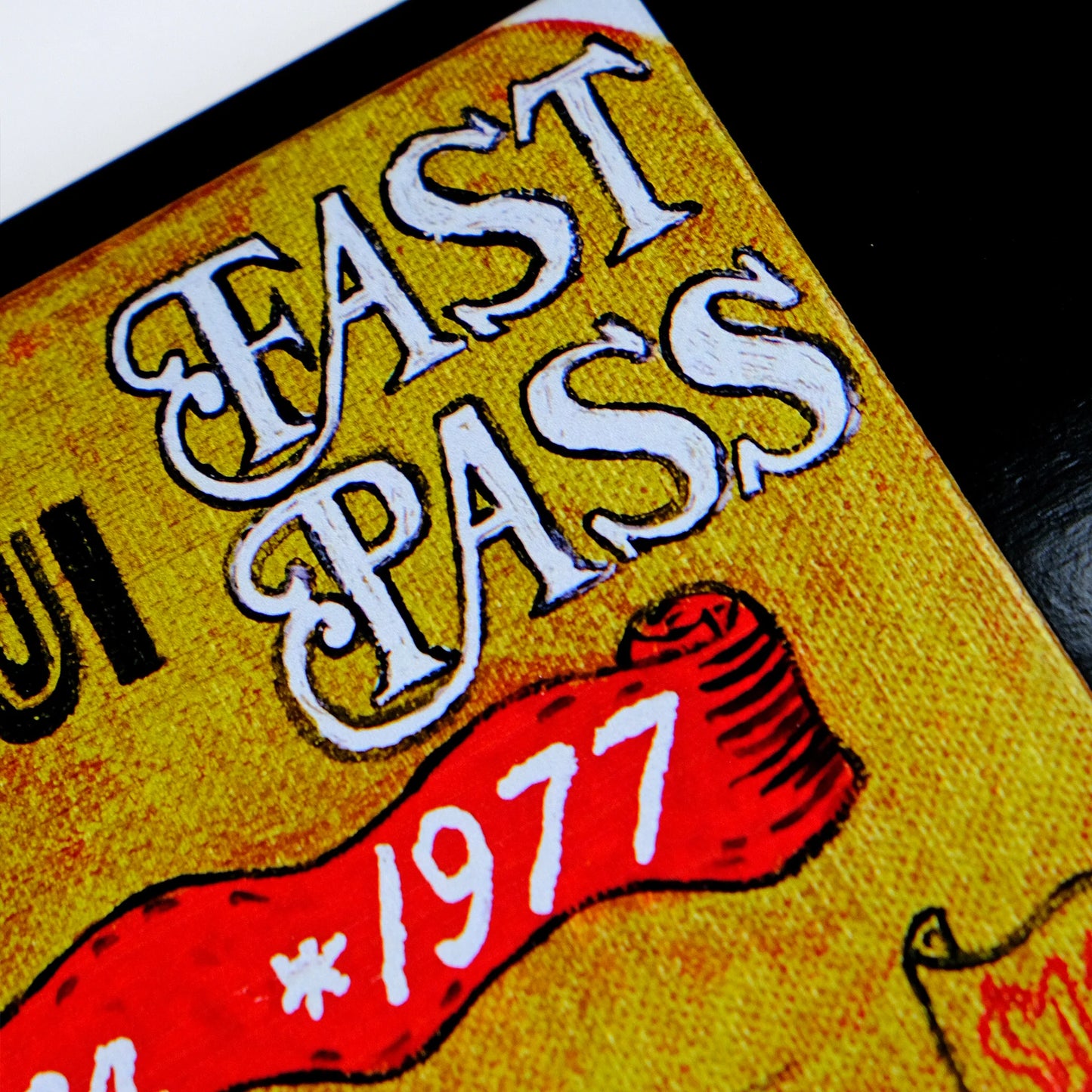 Snack Roger Krebs "Fast Pass November 1977" Deck - 8.75"