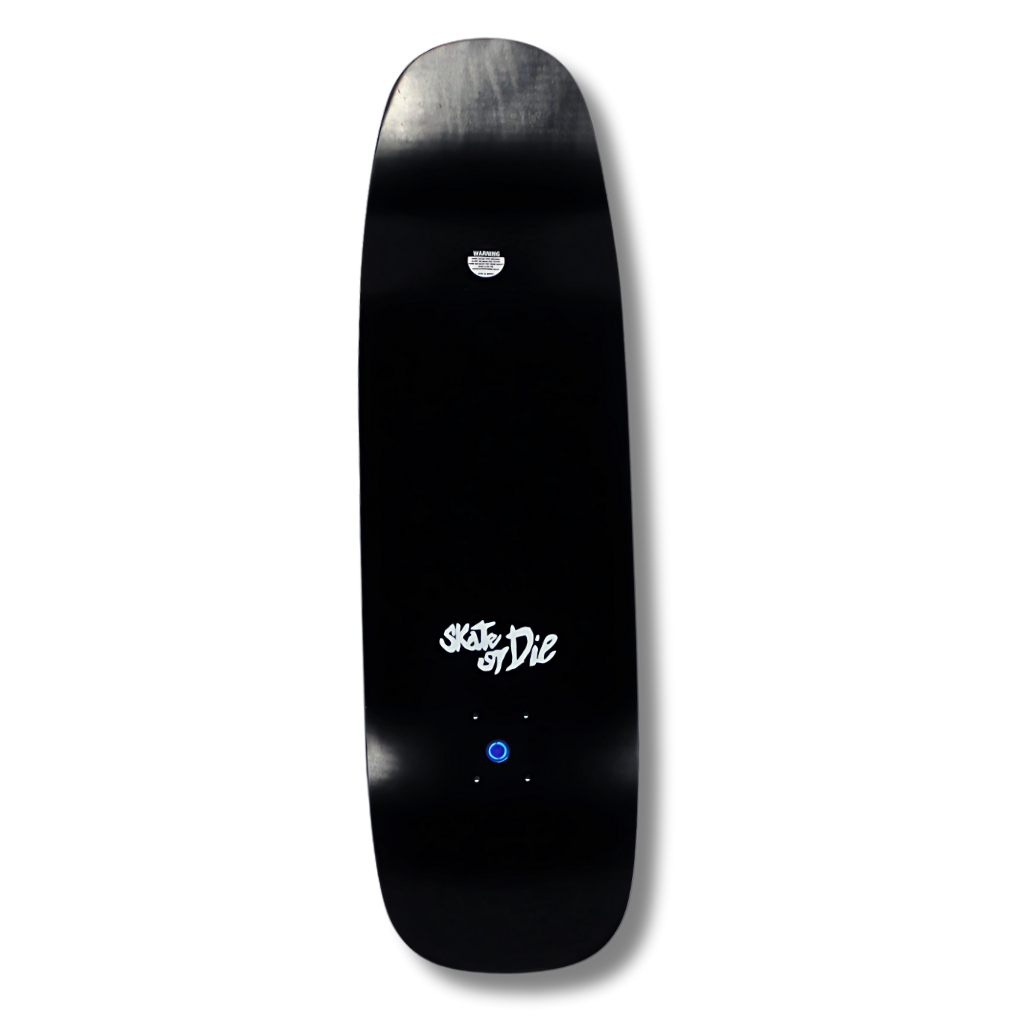 Skeleton Key MFG - Darren Navarrette "Skate or Die" Shaped Skateboard Deck - 9.02"