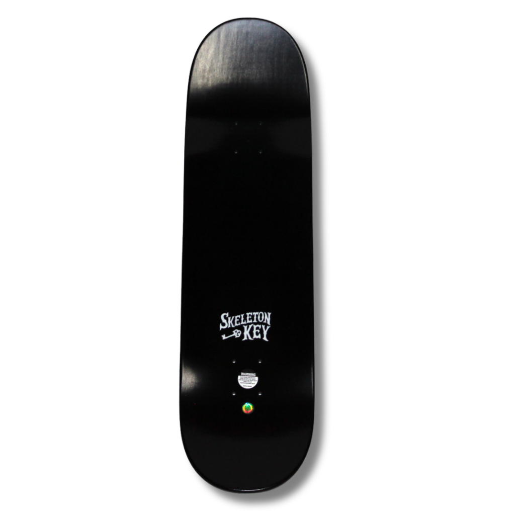 Skeleton Key MFG - "Third Eye" Modern Skateboard deck - 8.5"