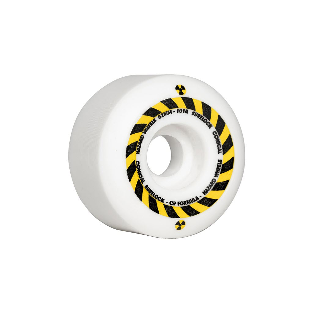 Hazard Wheels "Hazard Sign" Cp+ Conical Surelock - 54mm/101a