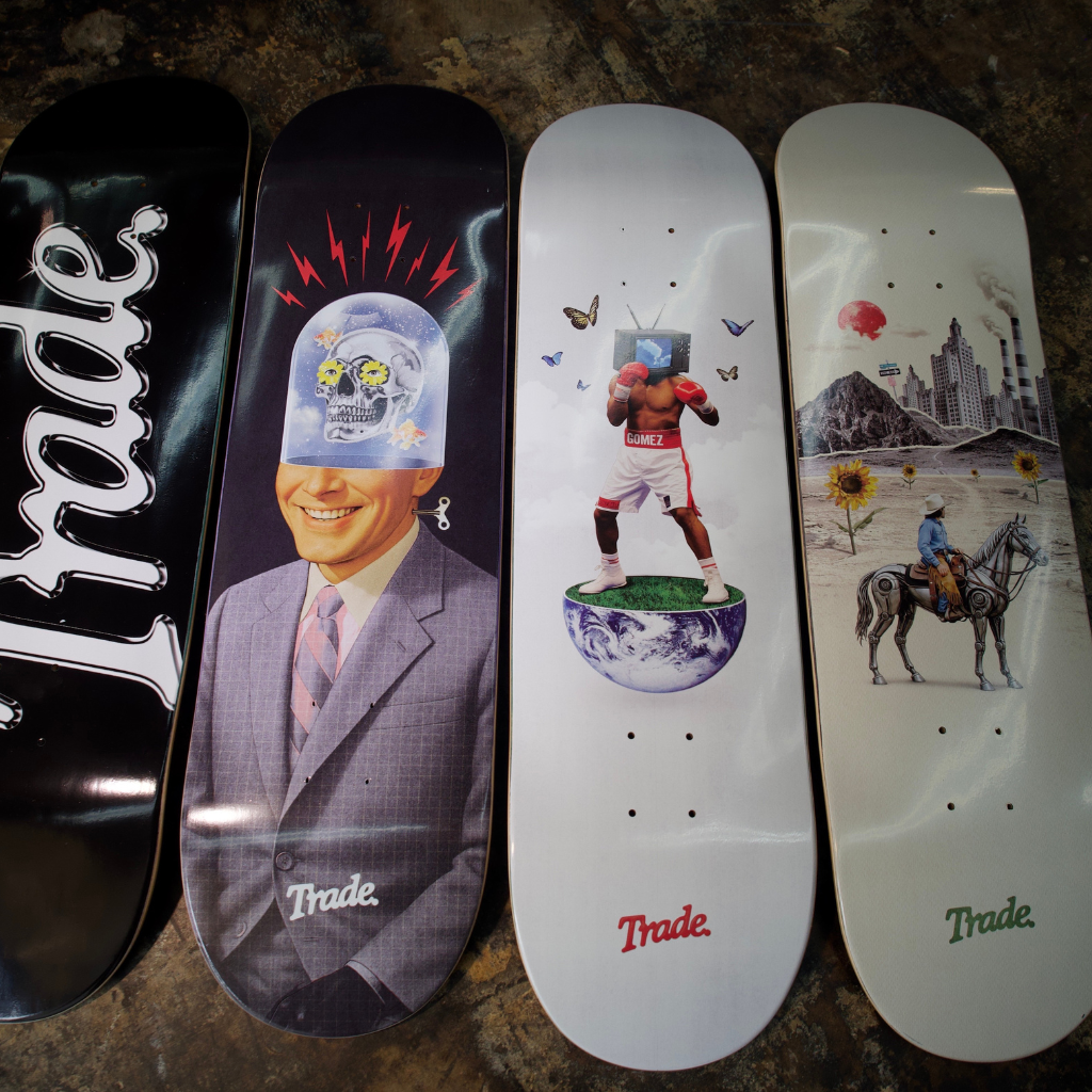 Trade. "Crossroads" Deck - 8.25"