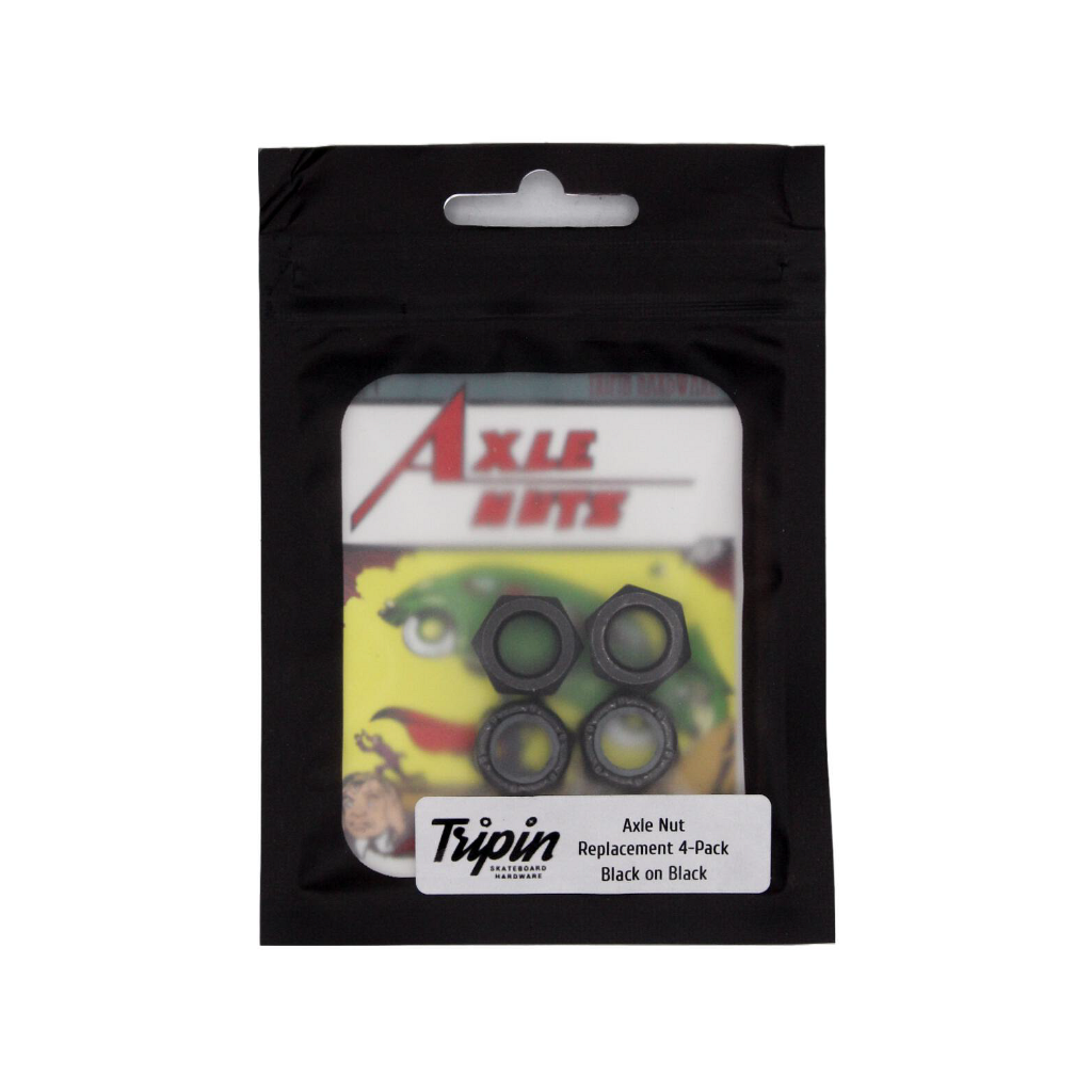 Tripin "Black on Black" Axle Nuts