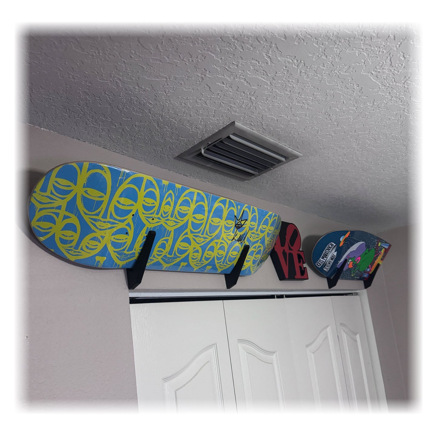 Skateboard Wall Mount/Rack system (3 pack)
