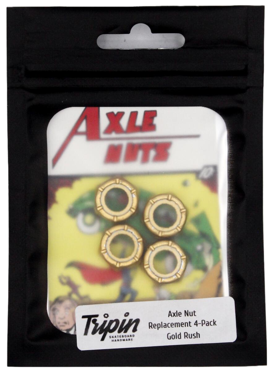 Tripin "Gold Rush" Axle Nuts