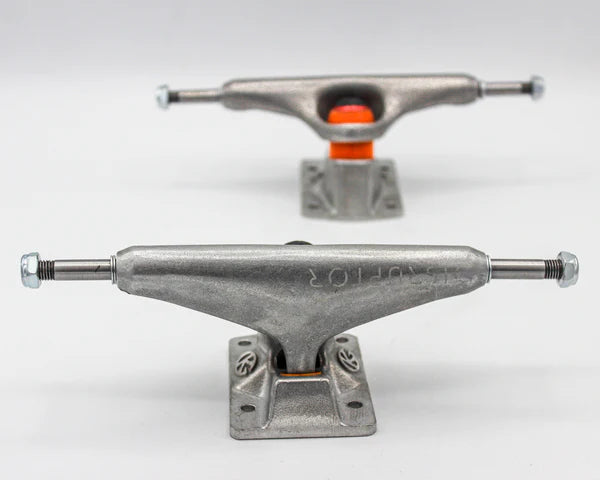 Grind King Disruptor Truck Set - Raw Silver (Pair)