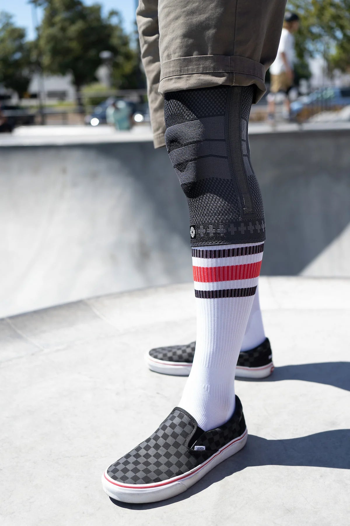 Old Bones Therapy Compression Knee Sleeve with Springs