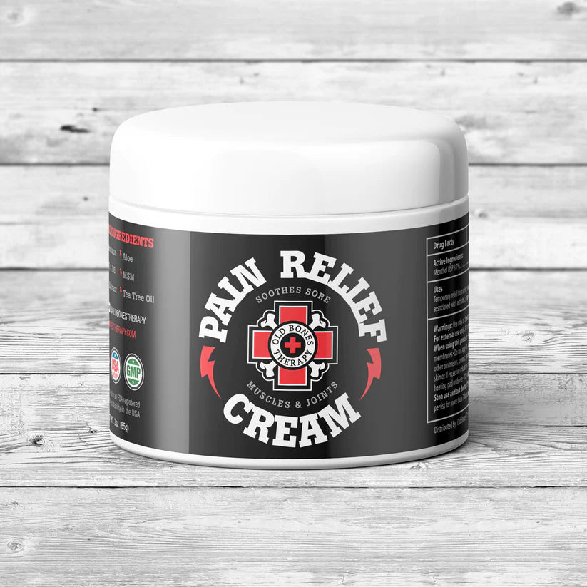 Old Bones Therapy Pain Relief Cream (3 oz)