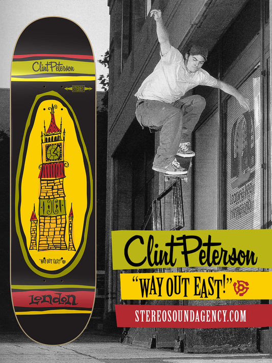 Stereo Clint Peterson's "Way Out East: London" Reissue - 8.38"