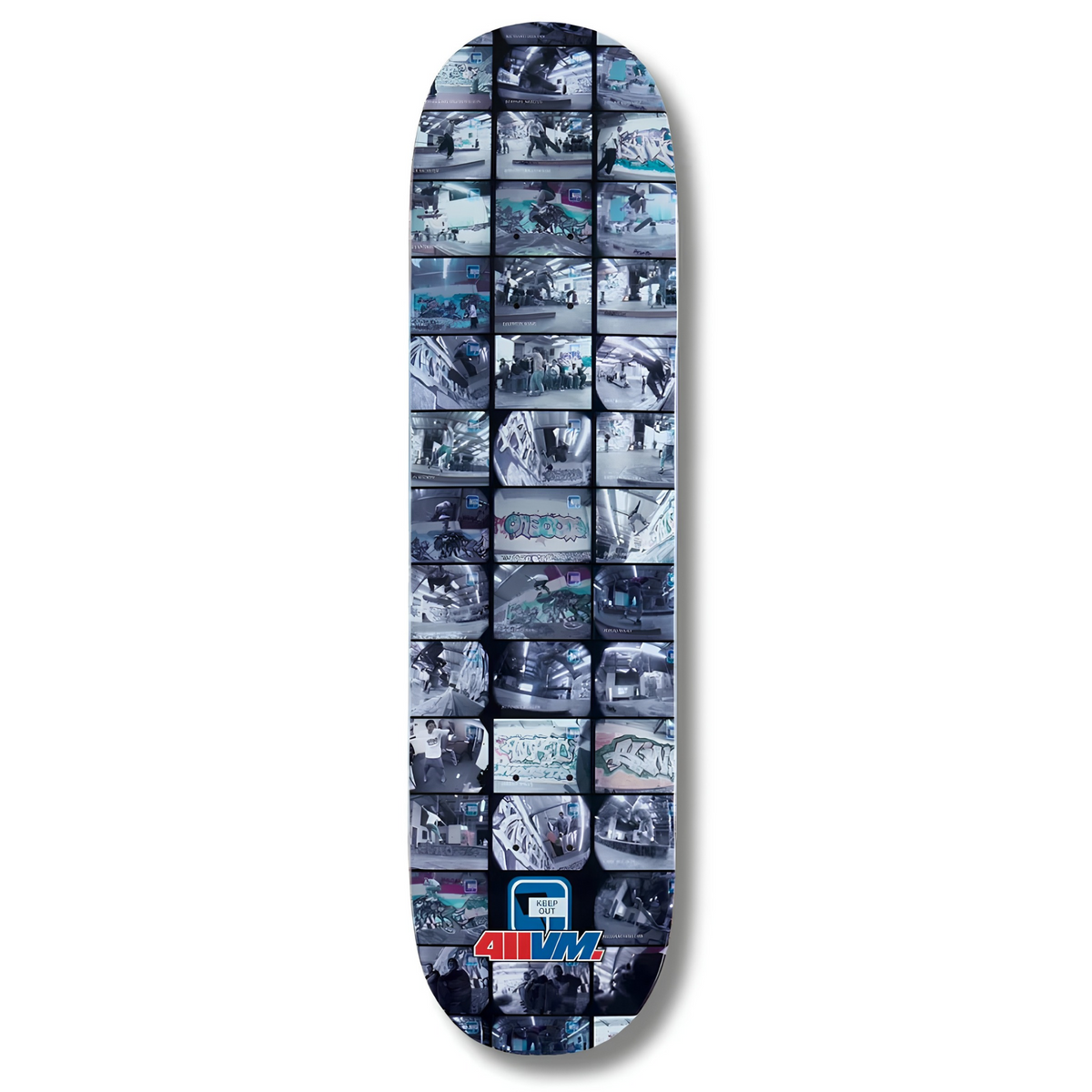 411 Private Property Frame Grabs EX7 Skateboard Deck - 8.25"